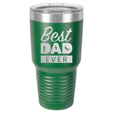 Best Dad Ever Fishing 30oz Ringneck Tumbler